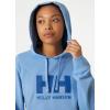Helly Hansen W Hh Logo Hoodie(627 Bright Blue)