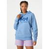 Helly Hansen W Hh Logo Hoodie(627 Bright Blue)