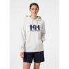 Helly Hansen W Hh Logo Hoodie(823 Nimbus Cloud Melange)