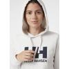 Helly Hansen W Hh Logo Hoodie(823 Nimbus Cloud Melange)