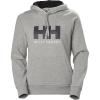 Helly Hansen W Hh Logo Hoodie(949 Grey Melange)