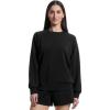 prAna womens Shea Crewneck(Black)