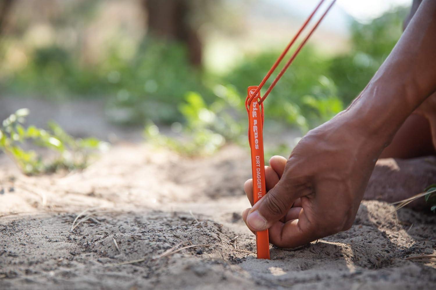 imageBig Agnes Dirt Dagger UL Tent Stakes10 6Pack