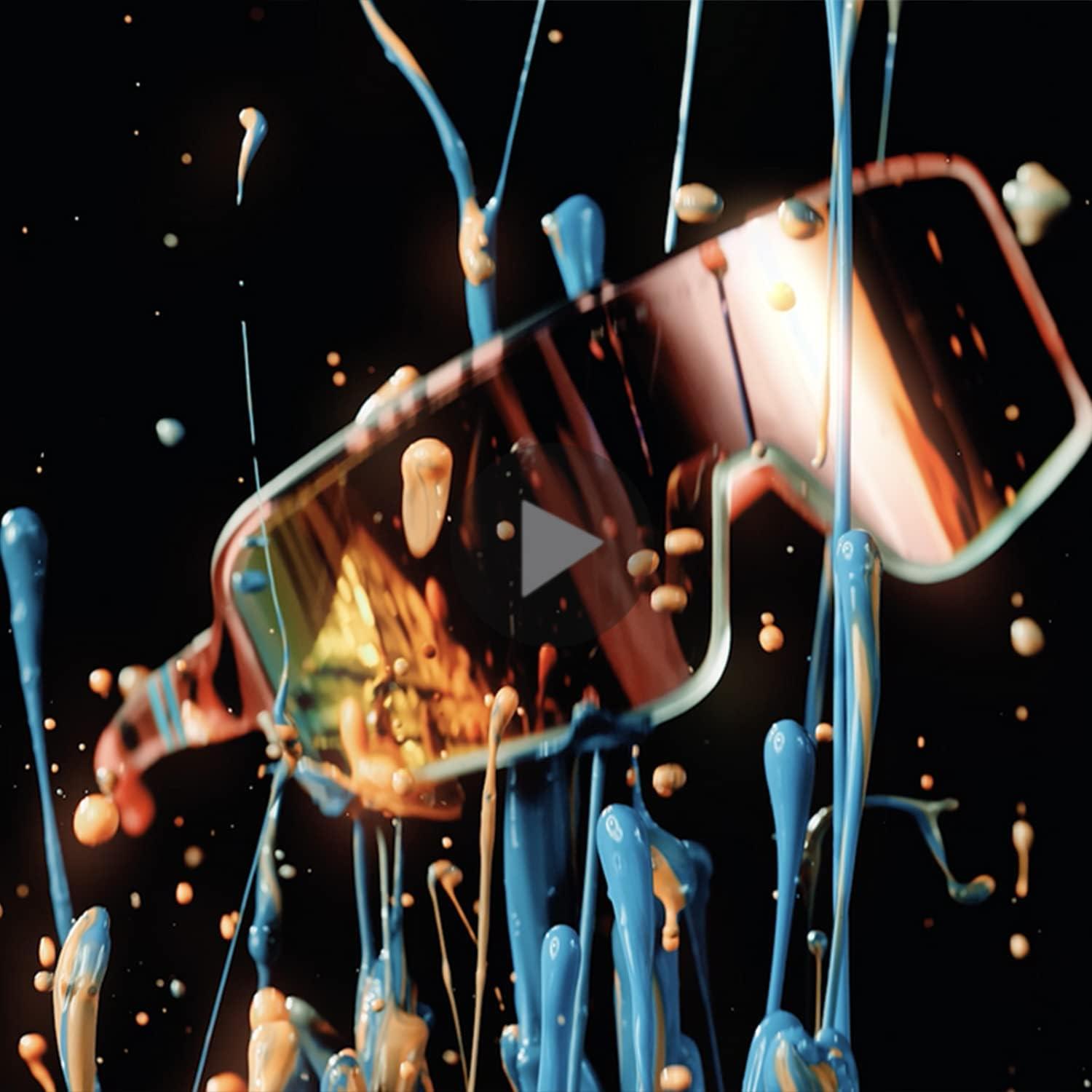 imageBlenders Eyewear Millenia X2 Polarized Sunglasses Flat Mirrored Lens 100 UV Protection For Men ampamp WomenCrimson Night