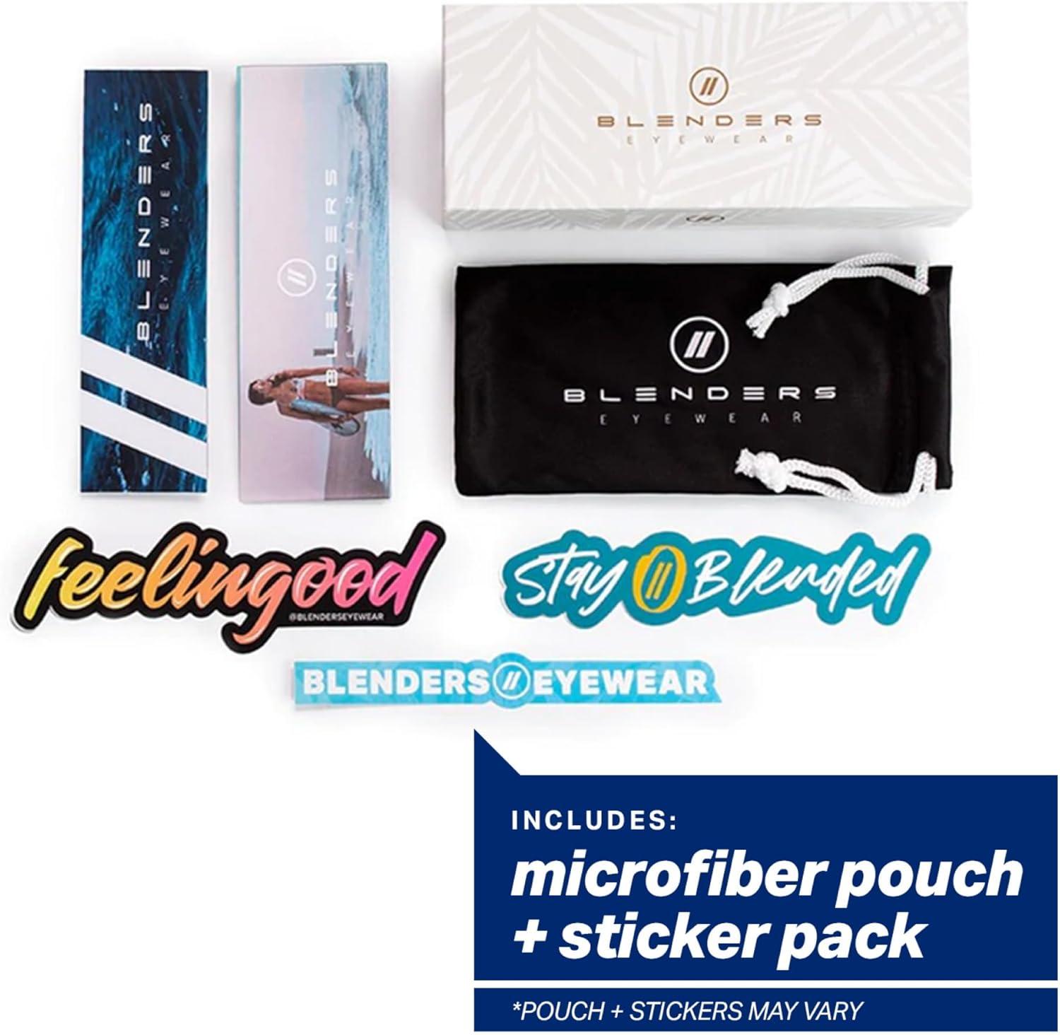 imageBlenders Eyewear Millenia X2 Polarized Sunglasses Flat Mirrored Lens 100 UV Protection For Men ampamp WomenLion Heart