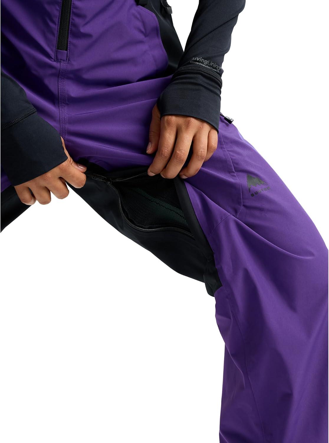 imageBurton Mens Reserve GoreTEX 2L PantsPrism Violet True Black