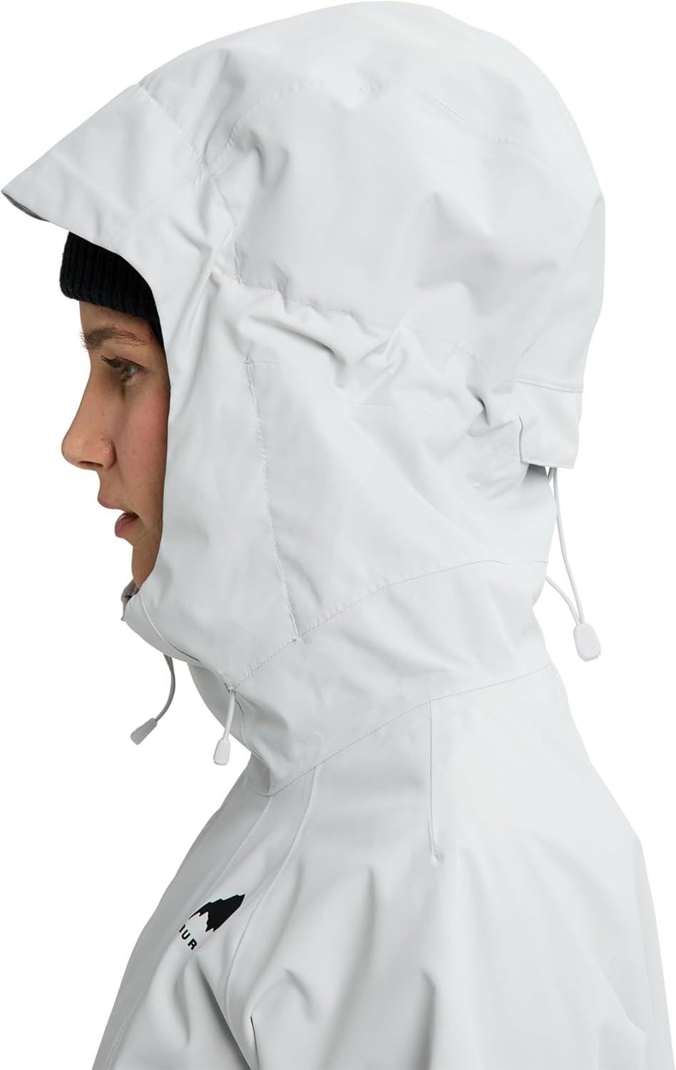 imageBurton Womens Reserve 2L 20K Relaxed Fit Anorak Snow JacketGray Cloud