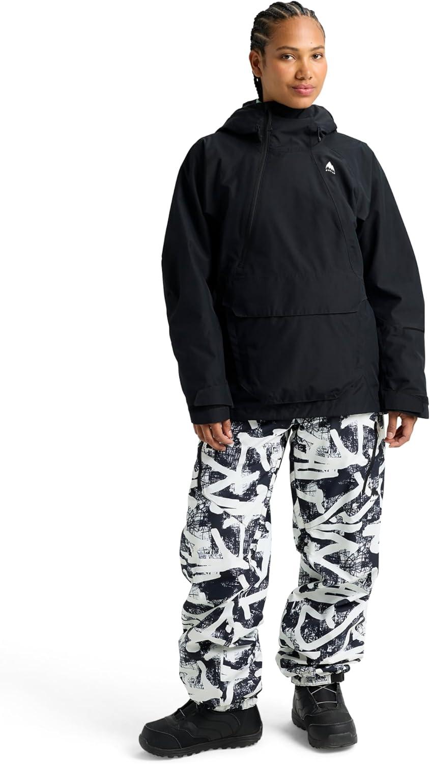 imageBurton Womens Reserve 2L 20K Relaxed Fit Anorak Snow JacketTrue Black