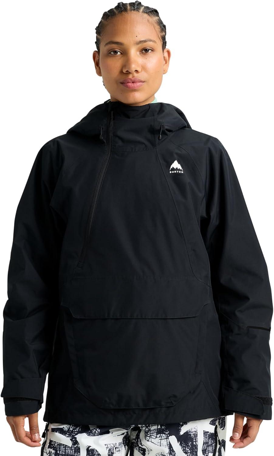 imageBurton Womens Reserve 2L 20K Relaxed Fit Anorak Snow JacketTrue Black