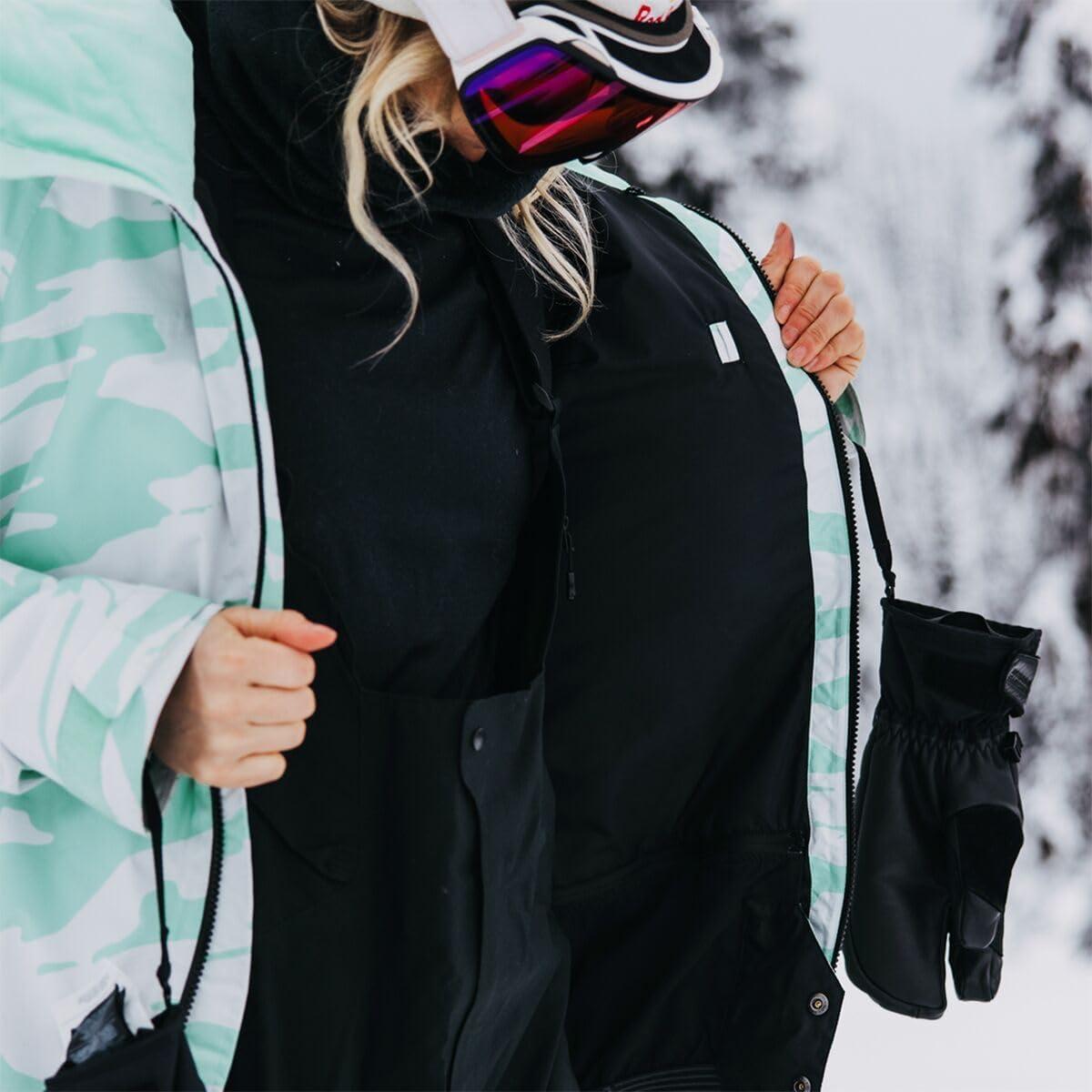 imageBurton unisexadult Womens Ak Embark Goretex JacketOversized Zebra