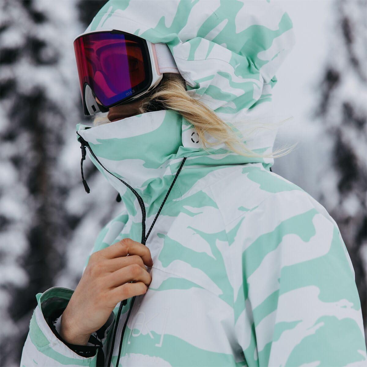 imageBurton unisexadult Womens Ak Embark Goretex JacketOversized Zebra