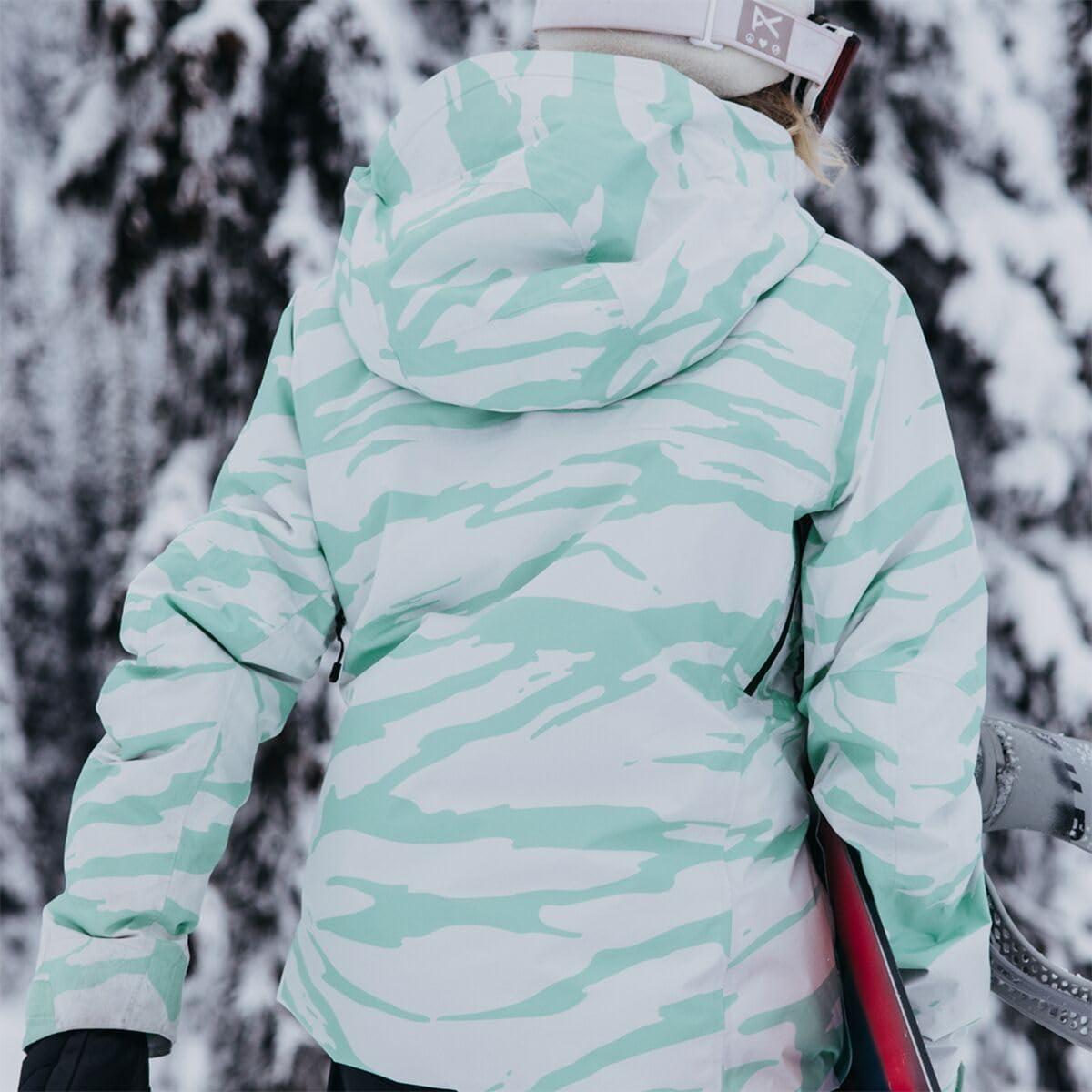 imageBurton unisexadult Womens Ak Embark Goretex JacketOversized Zebra