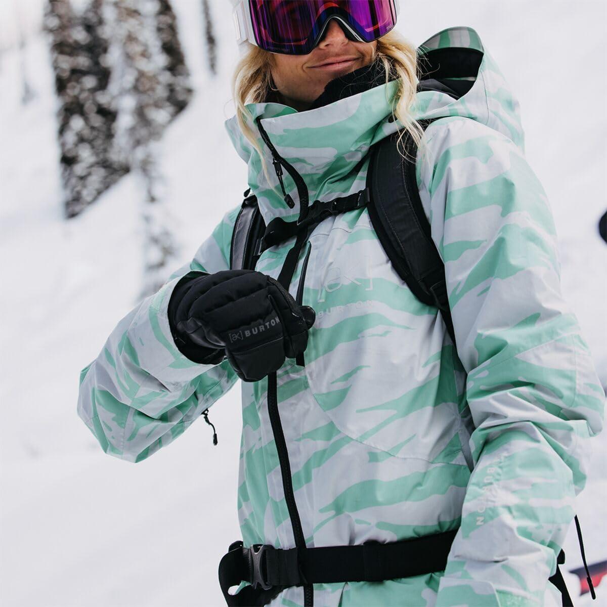 imageBurton unisexadult Womens Ak Embark Goretex JacketOversized Zebra