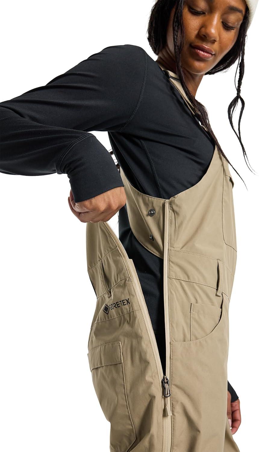imageBurton womens Womens Avalon Goretex Bib PantsBrown