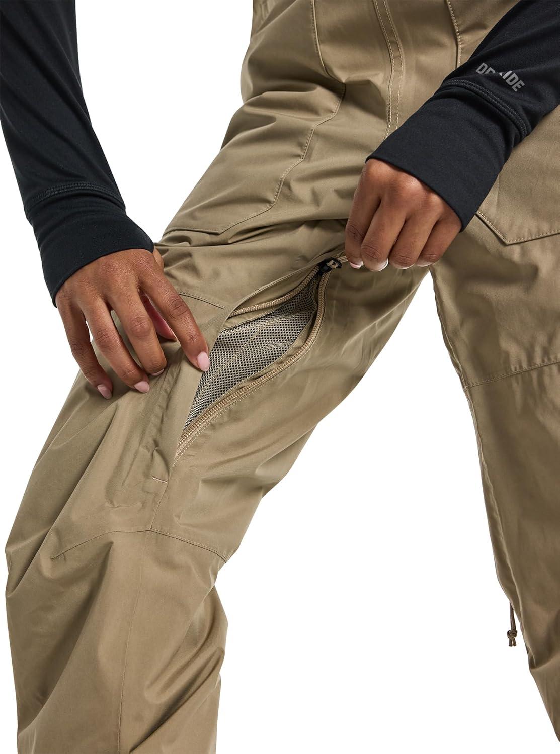 imageBurton womens Womens Avalon Goretex Bib PantsBrown