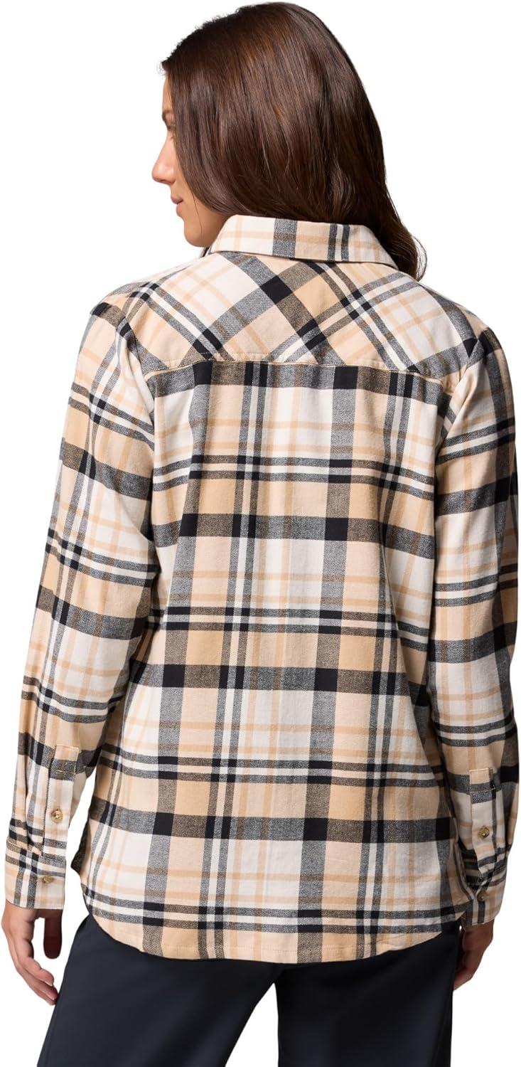 imageColumbia Womens Calico Basin Flannel Long Sleeve ShirtCanoe Multiplaid