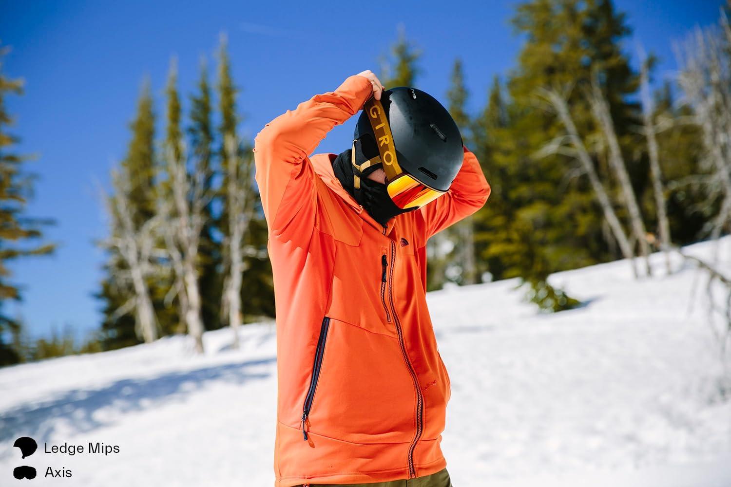 imageGiro Ledge Ski Helmet Snowboarding Helmet for Men Women and YouthMatte Graphite