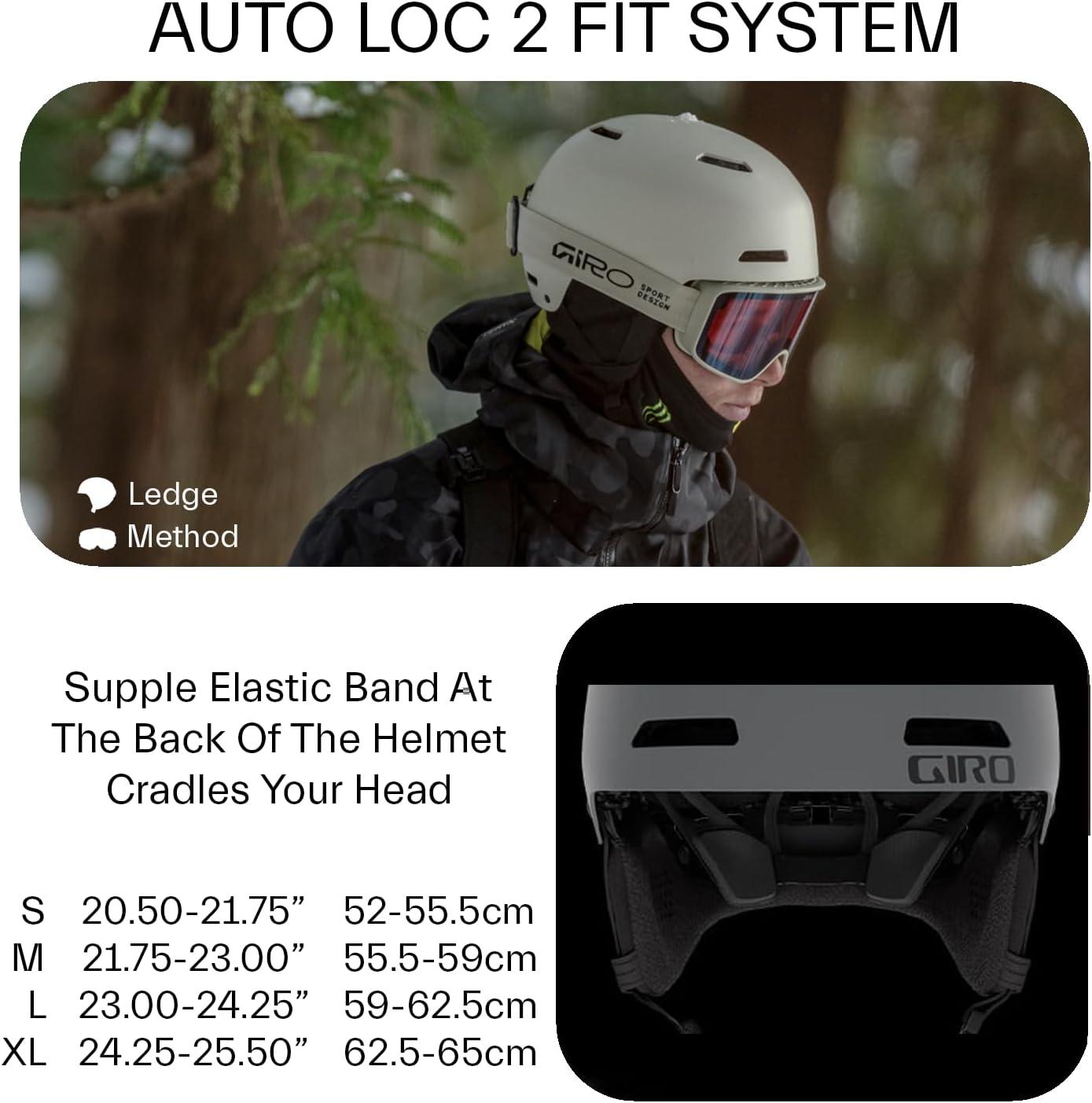 imageGiro Ledge Ski Helmet Snowboarding Helmet for Men Women and YouthMatte Orange