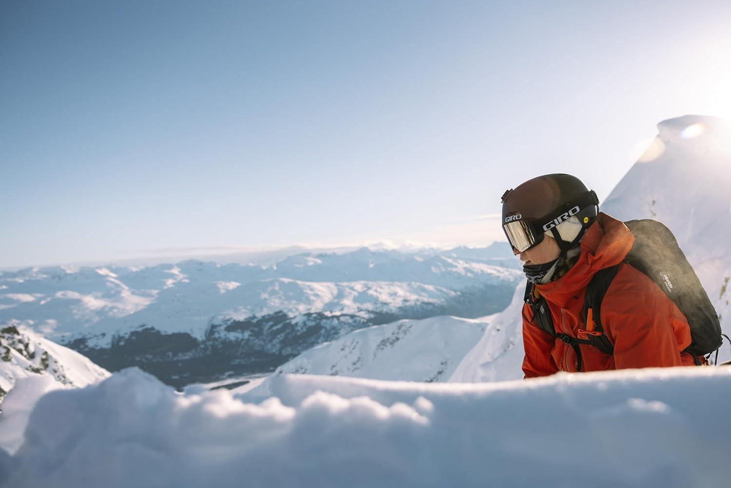 imageGiro Ledge Ski Helmet Snowboarding Helmet for Men Women and YouthMatte Purple Shelter