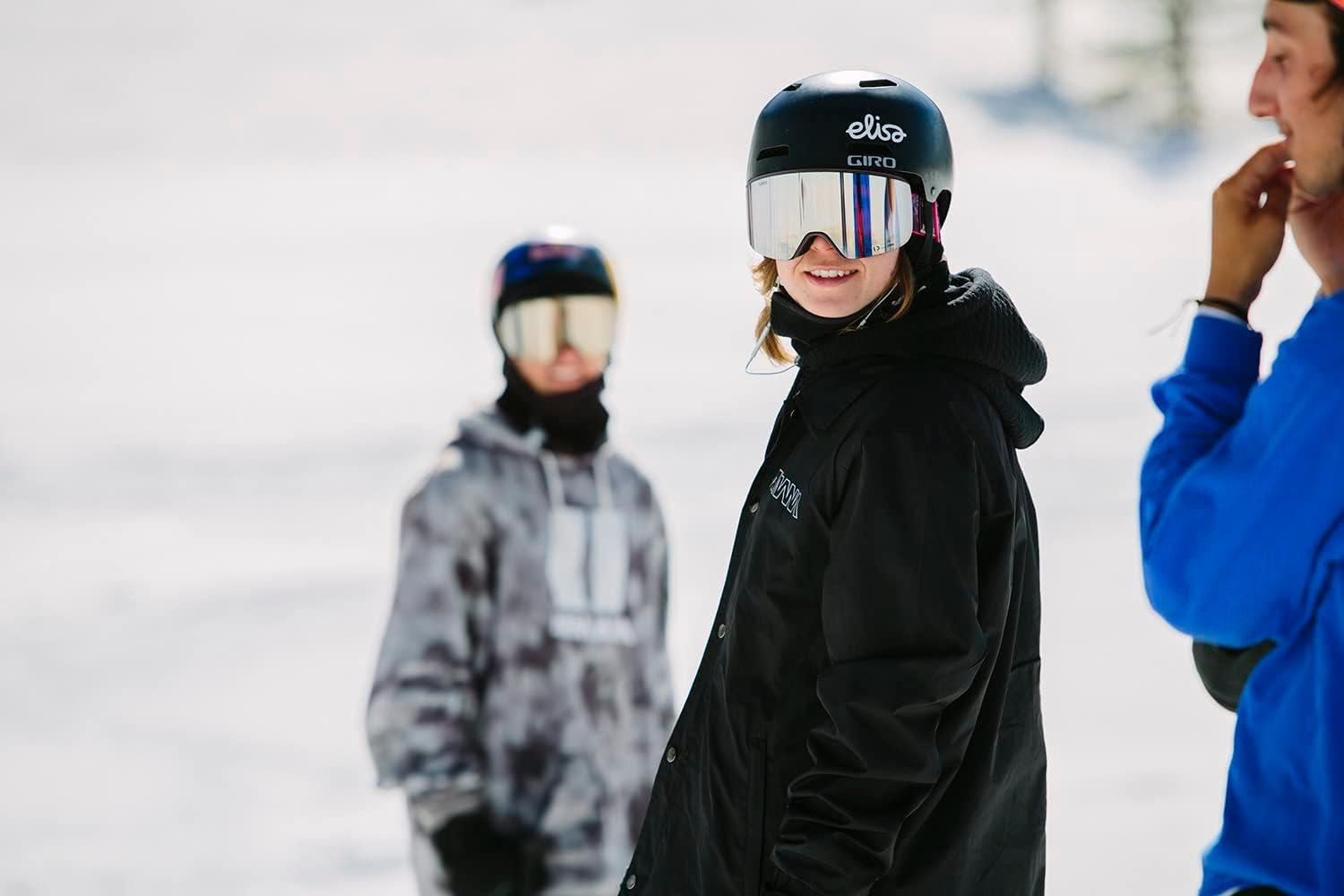 imageGiro Ledge Ski Helmet Snowboarding Helmet for Men Women and YouthMatte UrchinPink Street