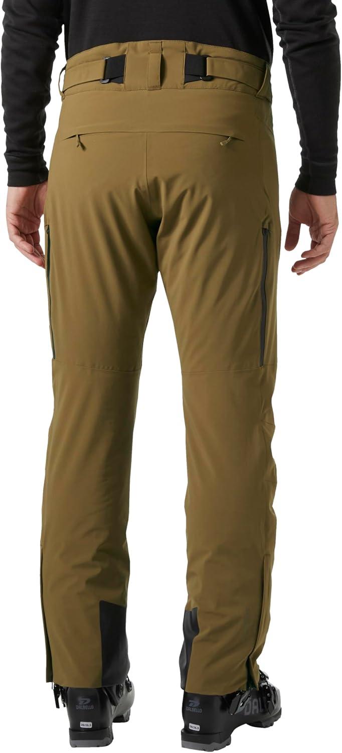 imageHellyHansen Alpha LIFALOFT Insulated Ski Pant Waterproof Snow Pants LIFALOFT Warmth ampamp Winter Trousers for Men718 Sepia