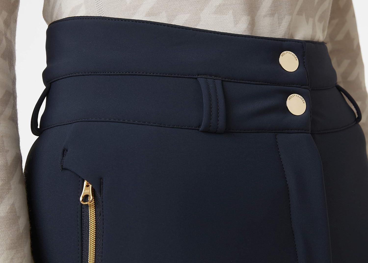 imageHellyHansen Avanti Stretch Pant Womens Waterproof Snow Pant Ideal Skiing Pants for Warmth and Flexibility597 Navy