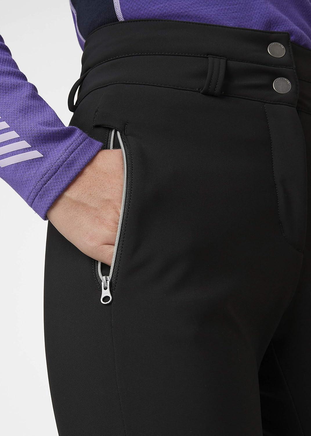 imageHellyHansen Avanti Stretch Pant Womens Waterproof Snow Pant Ideal Skiing Pants for Warmth and Flexibility990 Black