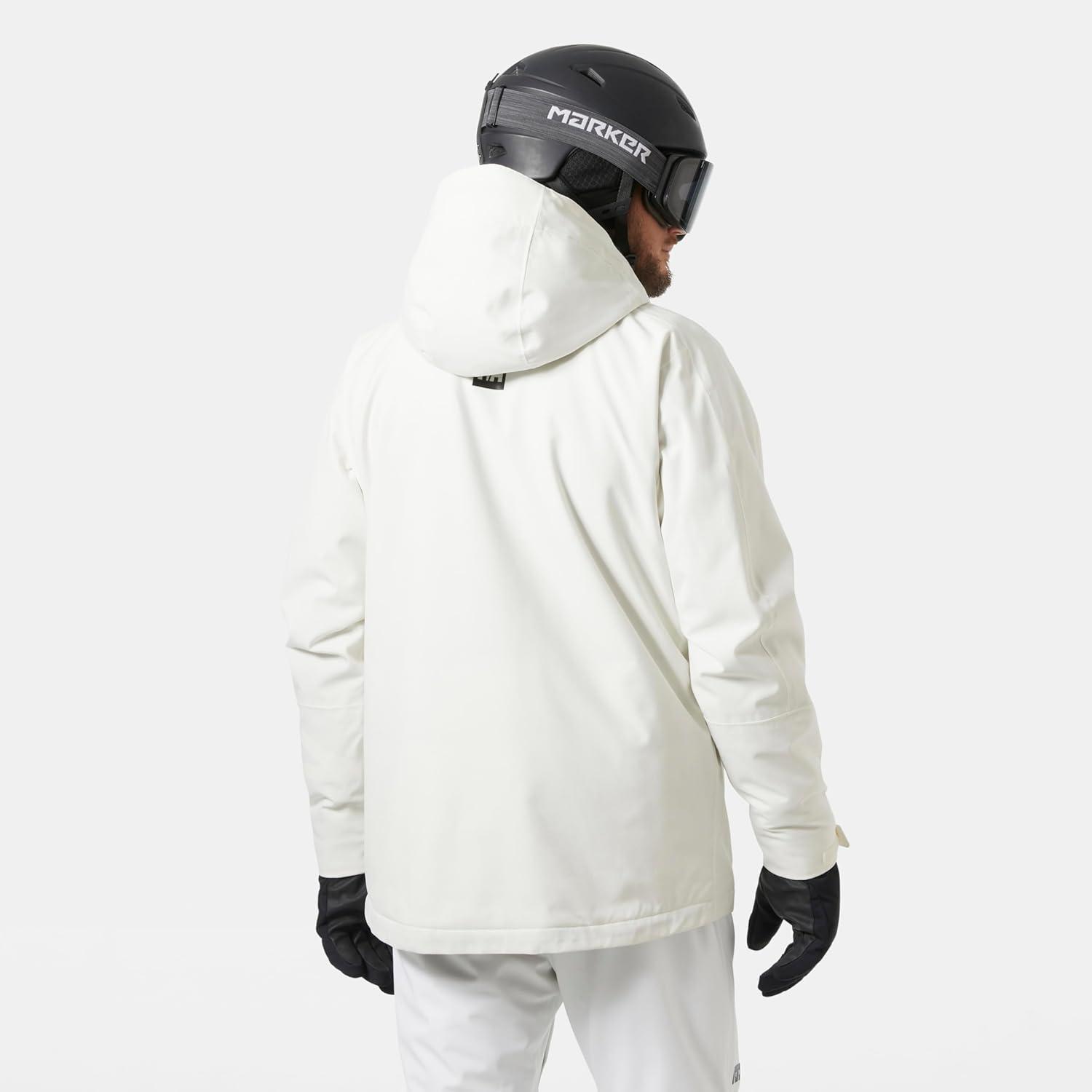 imageHellyHansen Juniper 30 Ski Jacket Waterproof Winter Jacket for Men Adjustable Hood047 Snow