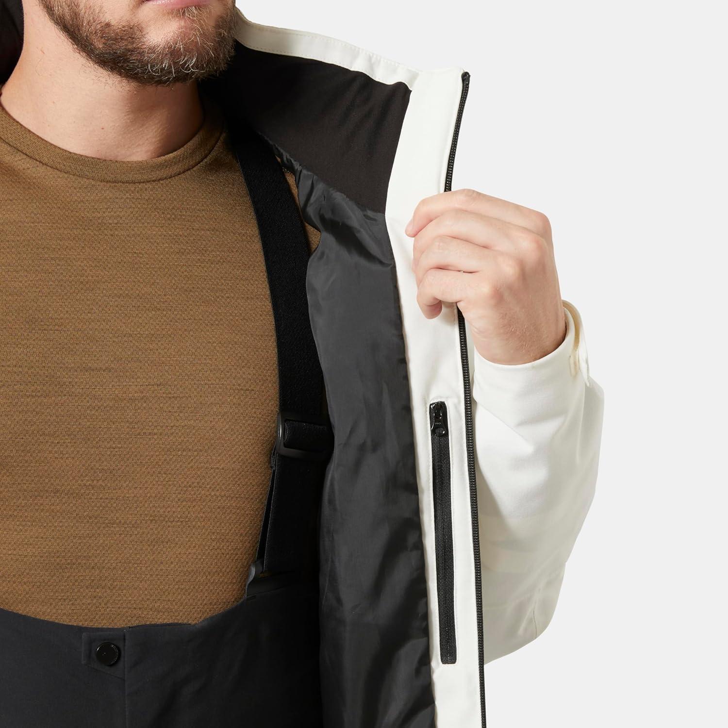 imageHellyHansen Juniper 30 Ski Jacket Waterproof Winter Jacket for Men Adjustable Hood047 Snow