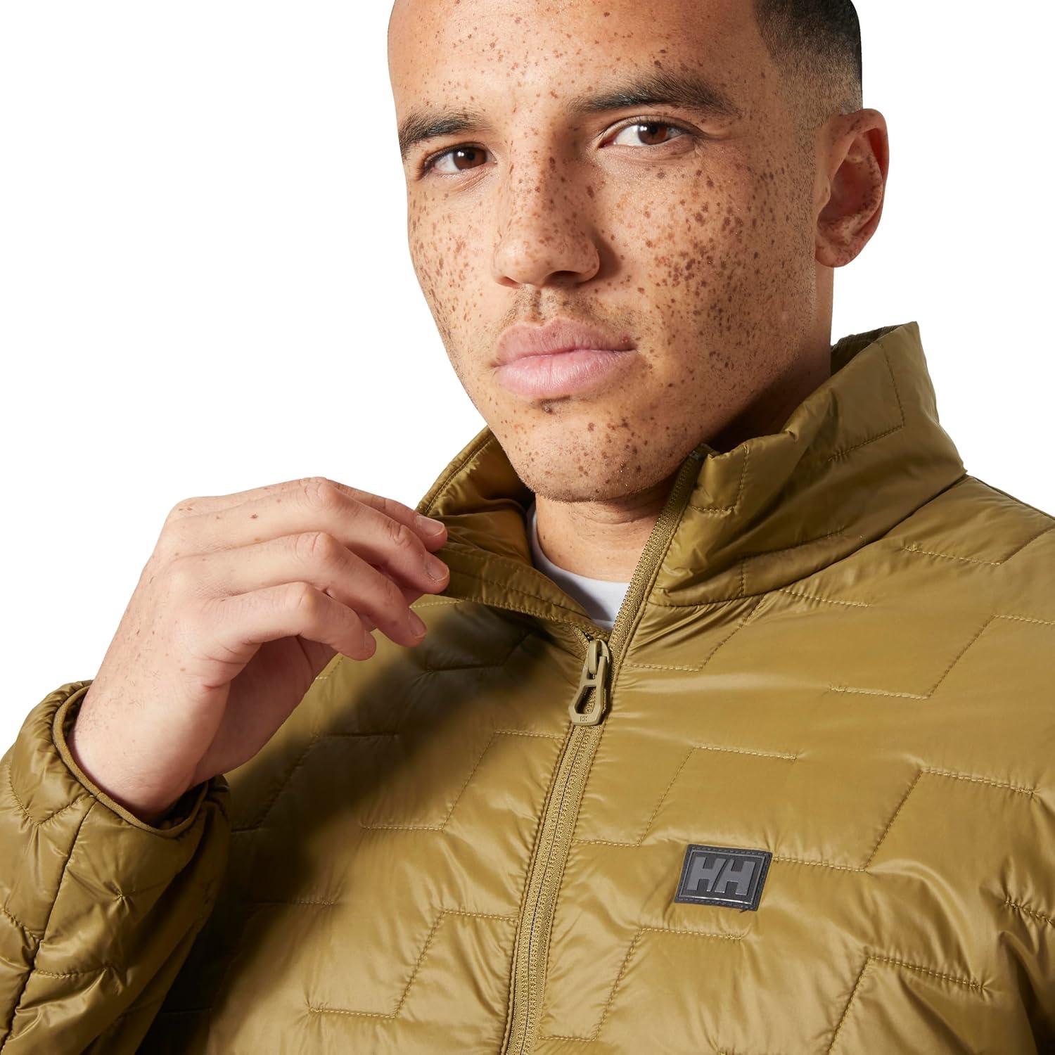 imageHellyHansen Lifaloft Insulator Ski Jacket for Men Lightweight WaterResistant ampamp Windproof with Handwarmer Pockets718 Sepia