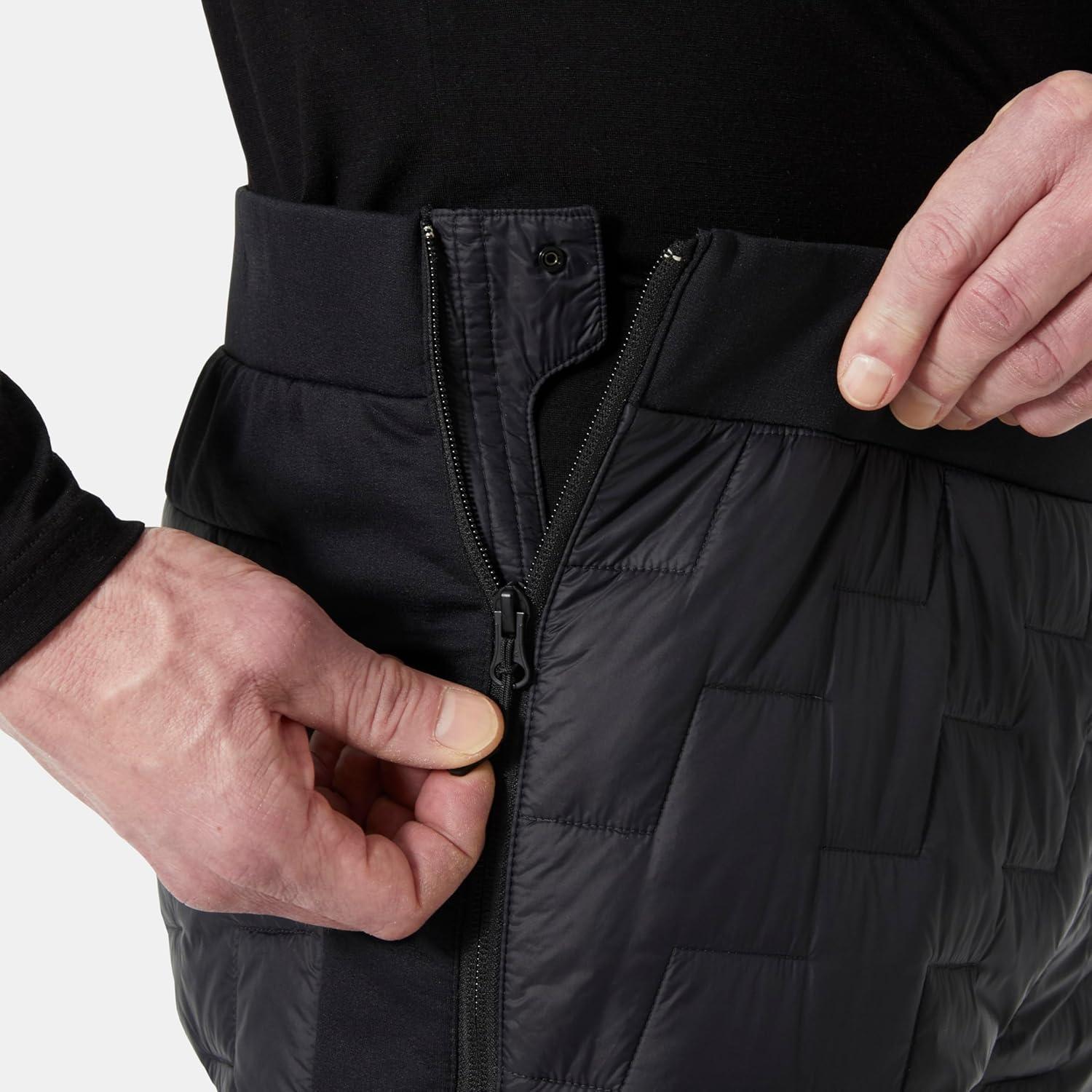 imageHellyHansen Mens LIFALOFT FullZip Insulator 34 Pants991 Black