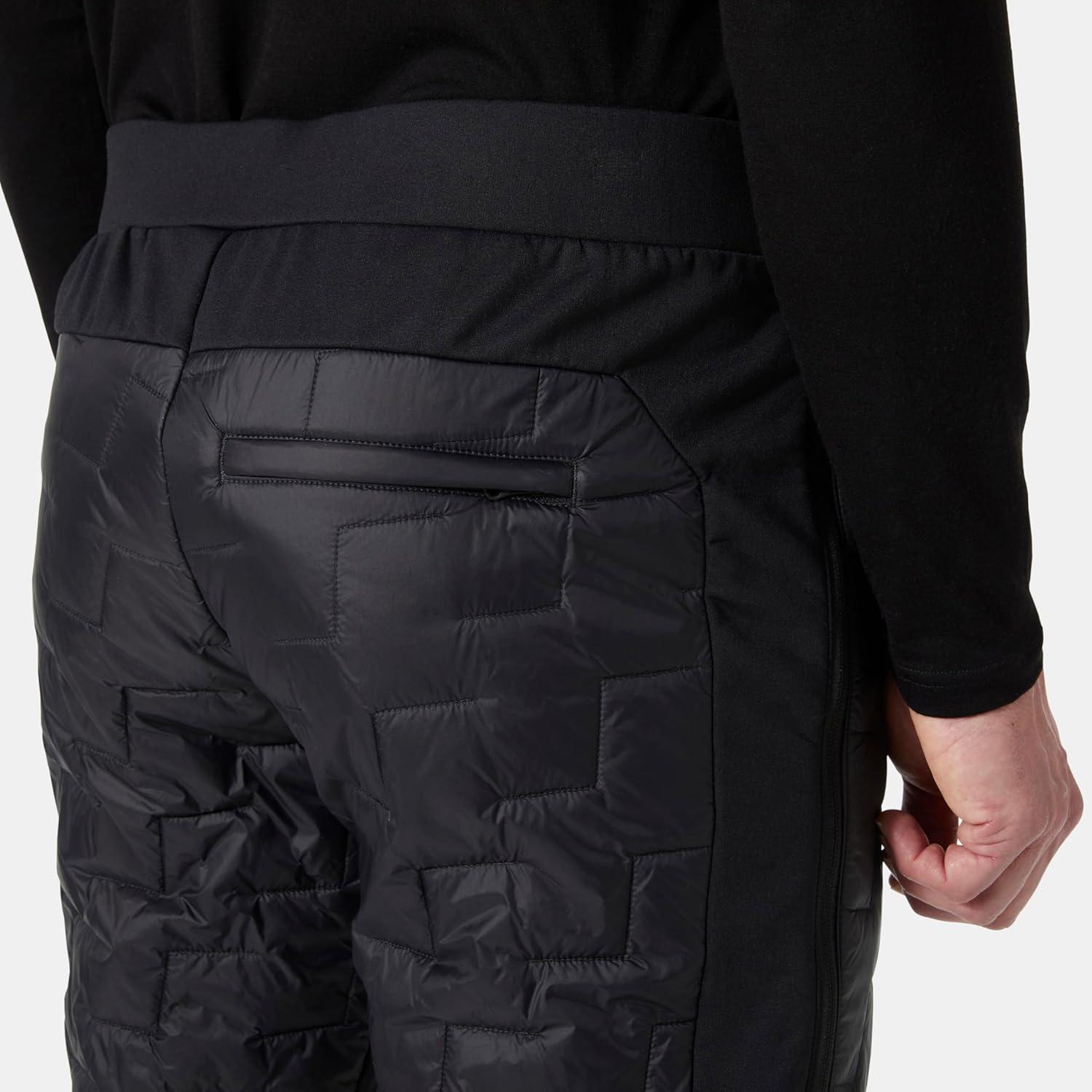imageHellyHansen Mens LIFALOFT FullZip Insulator 34 Pants991 Black