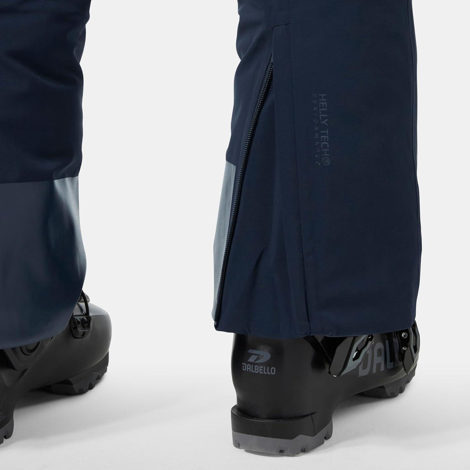 imageHellyHansen Womens Alphelia Bib Pant Lightweight Stretch Insulation Fully Seam Sealed 2Layer Adjustable Suspenders597 Navy