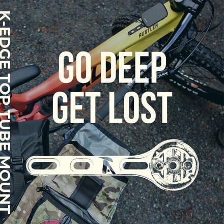 imageKEdge Top Tube Computer Handlebar Mount for Wahoo GPS Devices Black