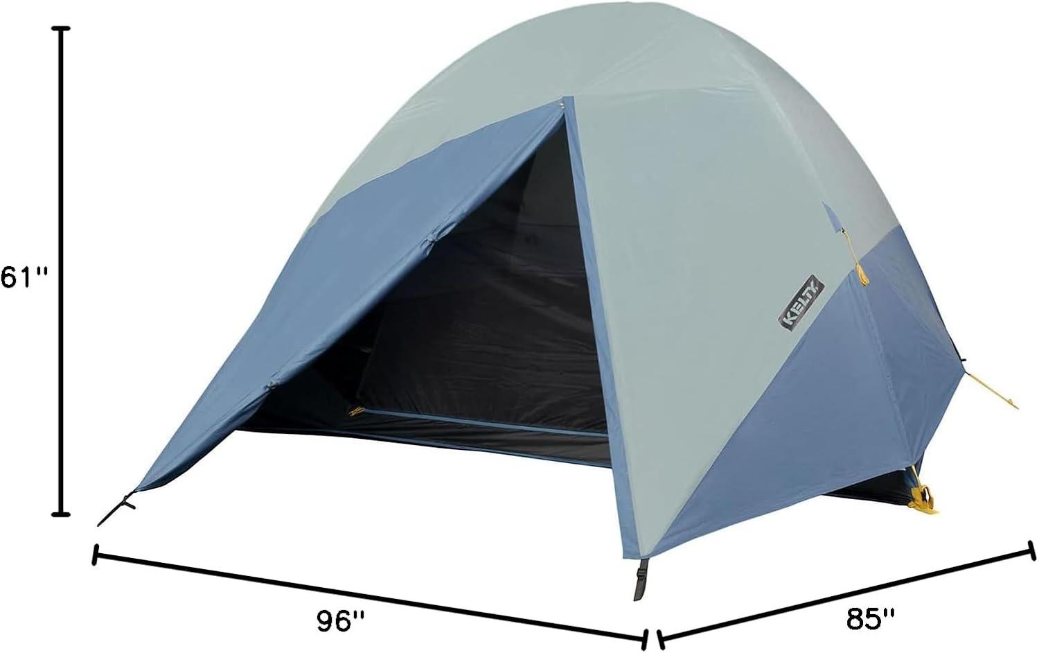 imageKelty Discovery Element Camping Tent 4 or 6 Person Storm Worthy Campsite Shelter Fiberglass Poles PreAttached Guylines Stuff Sack Included4 Person
