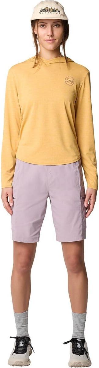 imageMountain Hardwear Sunblocker Long Sleeve Hoodie Womens Sundown Gold Heather XS