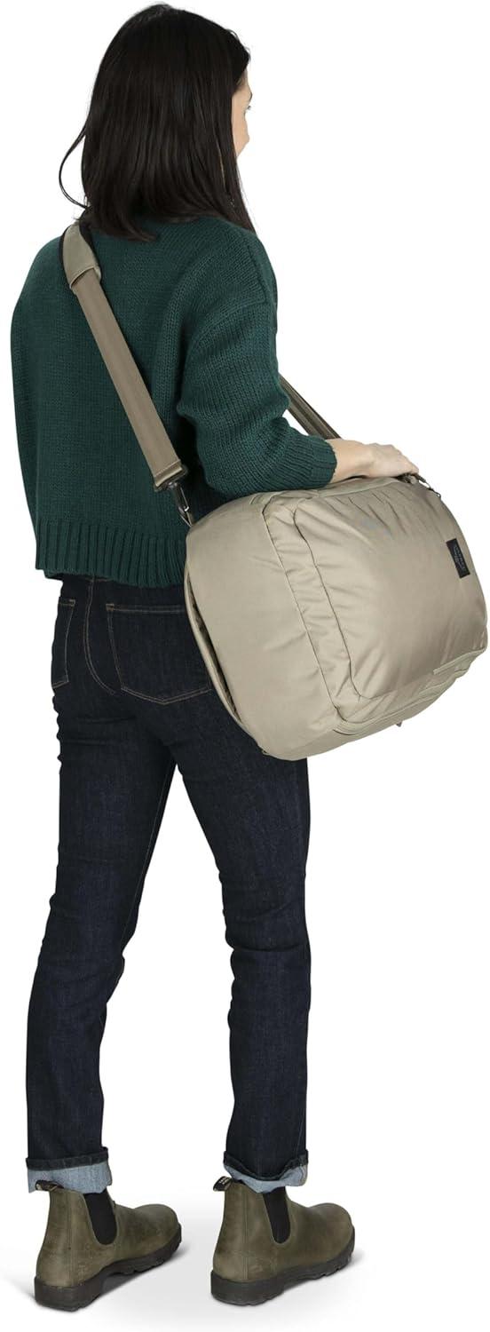 imageOsprey Aoede 25L Commuter Briefcase Backpack Tan ConcreteAntique Blue