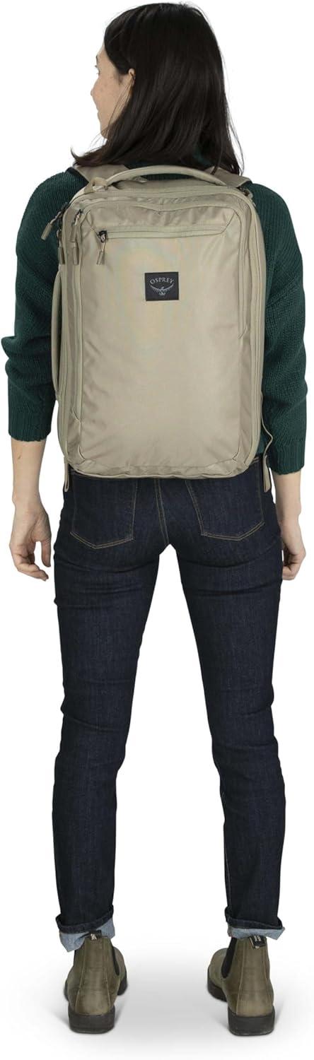 imageOsprey Aoede 25L Commuter Briefcase Backpack Tan ConcreteAntique Blue