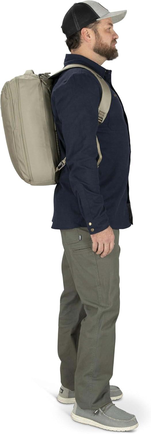 imageOsprey Aoede 25L Commuter Briefcase Backpack Tan ConcreteAntique Blue