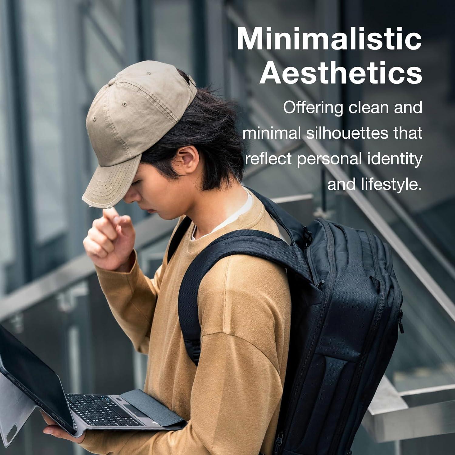 imageOsprey Aoede 25L Commuter Briefcase Backpack Tan ConcreteBlack