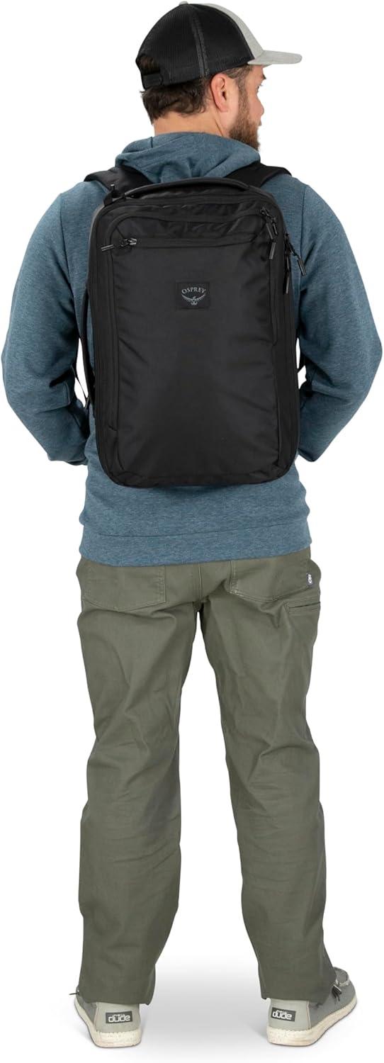 imageOsprey Aoede 25L Commuter Briefcase Backpack Tan ConcreteMagma Brown