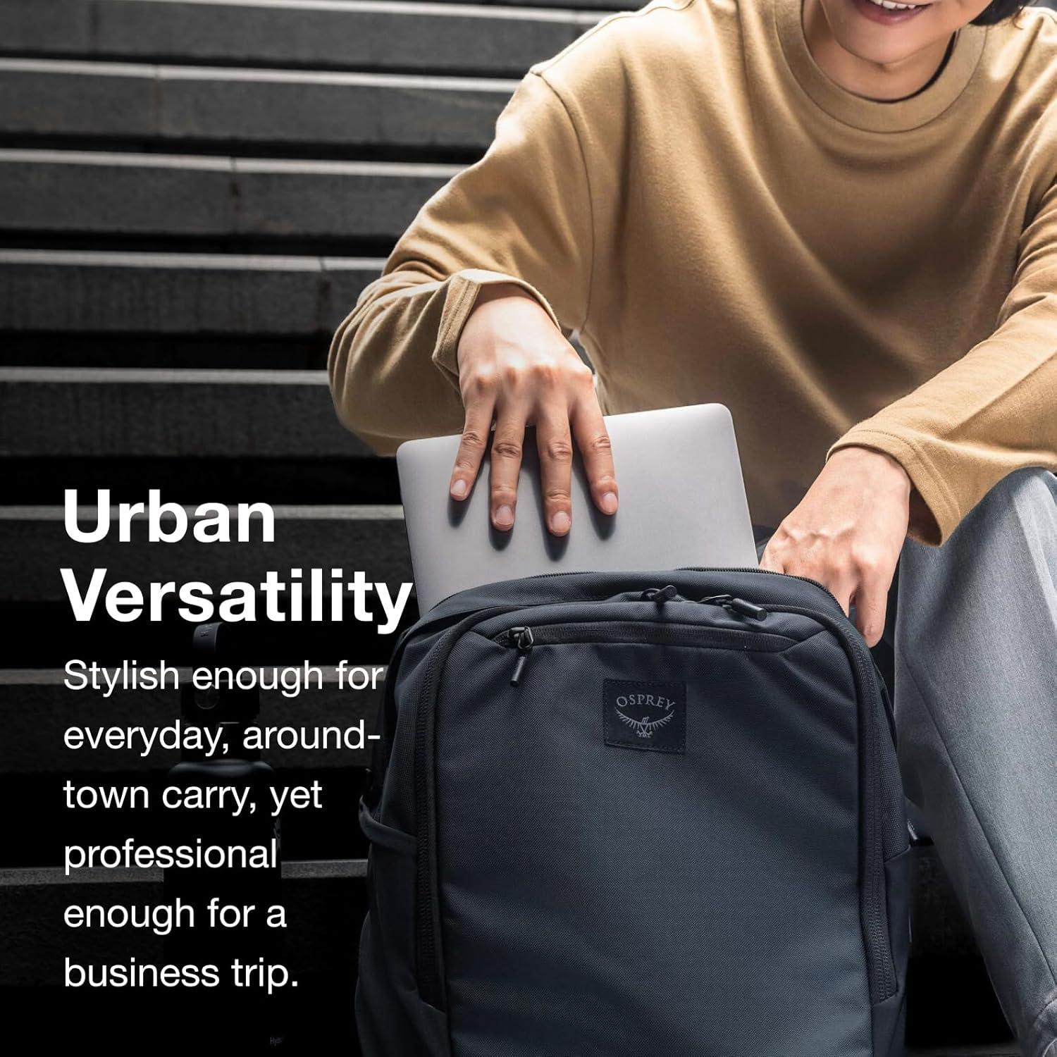 imageOsprey Aoede 25L Commuter Briefcase Backpack Tan ConcreteMagma Brown