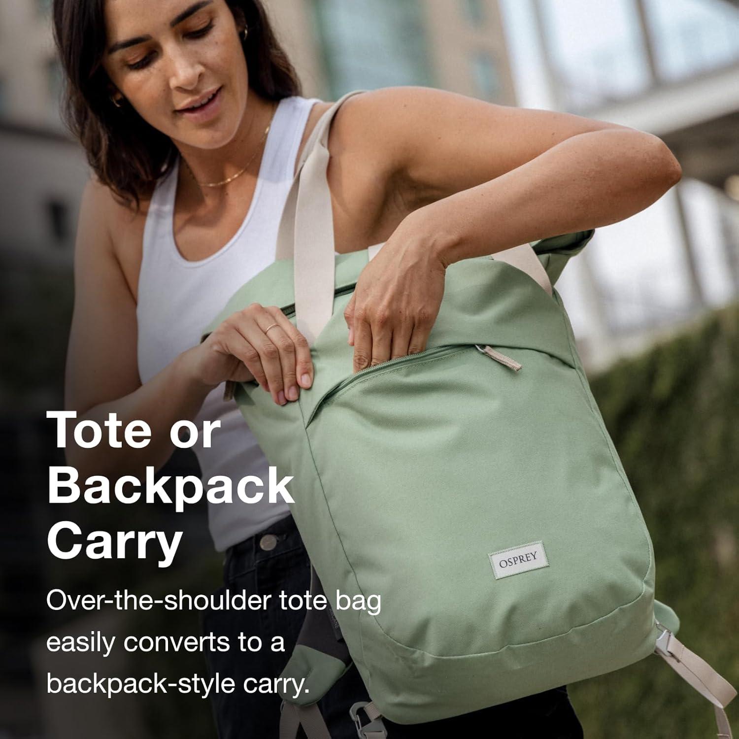 imageOsprey Arcane Zip Top Tote BackpackToffee Orange Heather