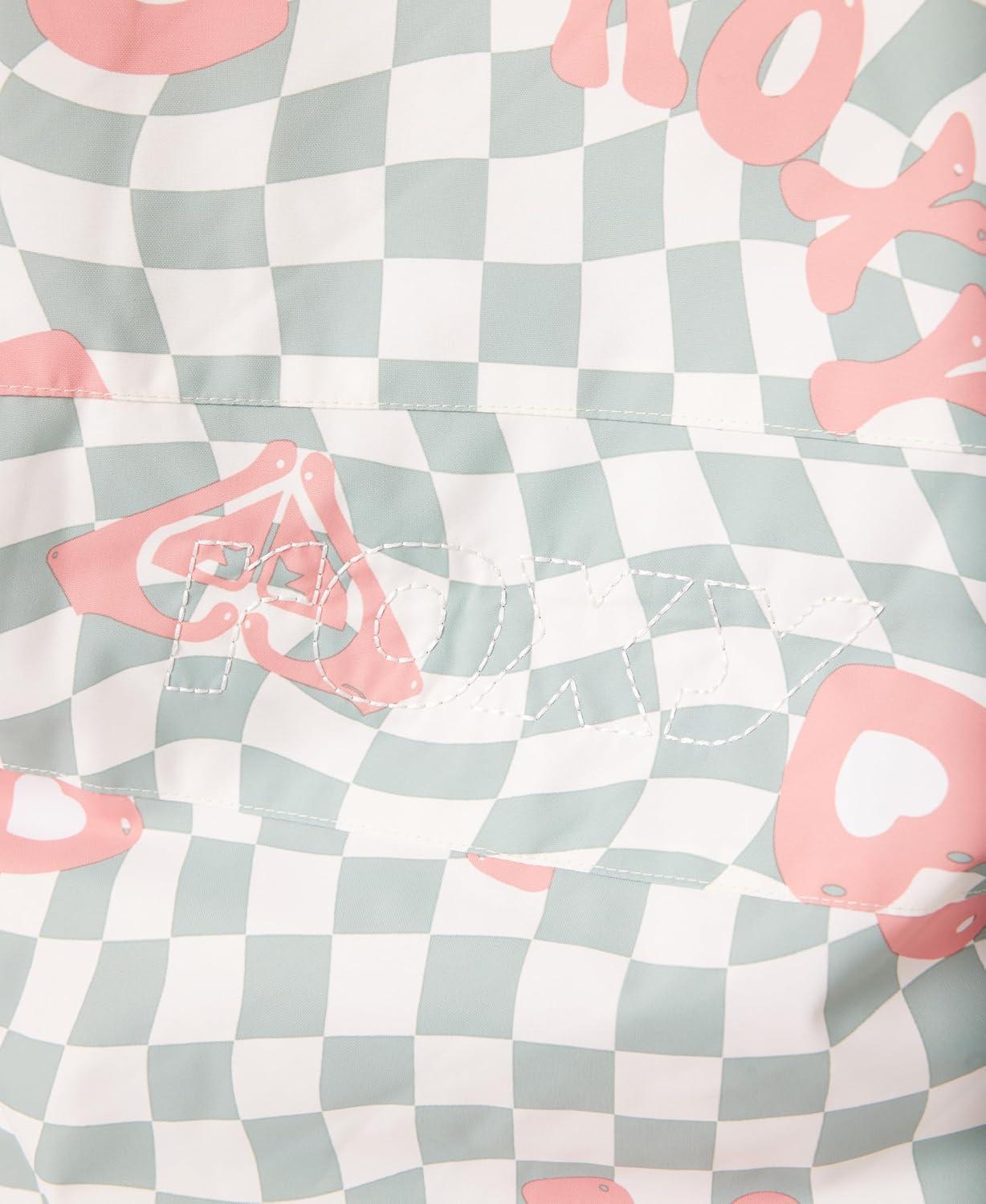 imageRoxy Womens High Ridge Hoodie Snowboard Jacket 10k Waterproof Insulated Ski JacketHeart