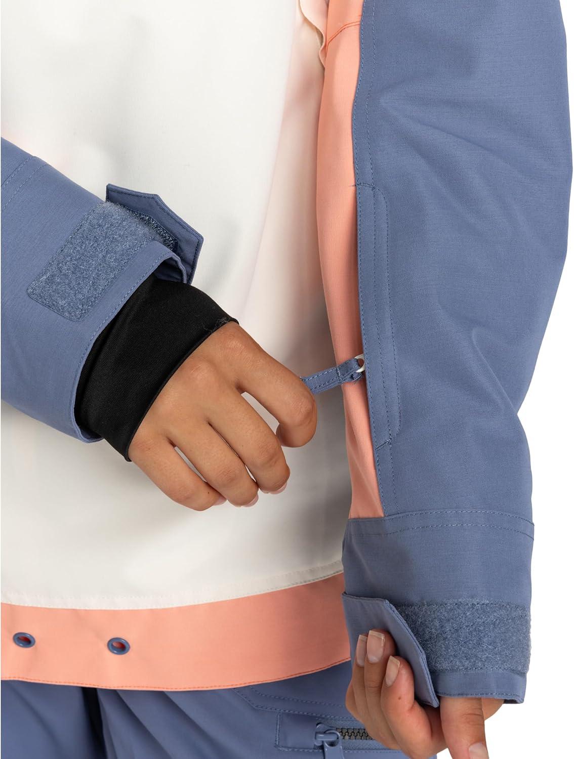 imageRoxy womens Shelter Snowboard Jacket 10k Waterproof Insulated Ski Jacket Pfasfree Hydrosmart CollarWild Wind