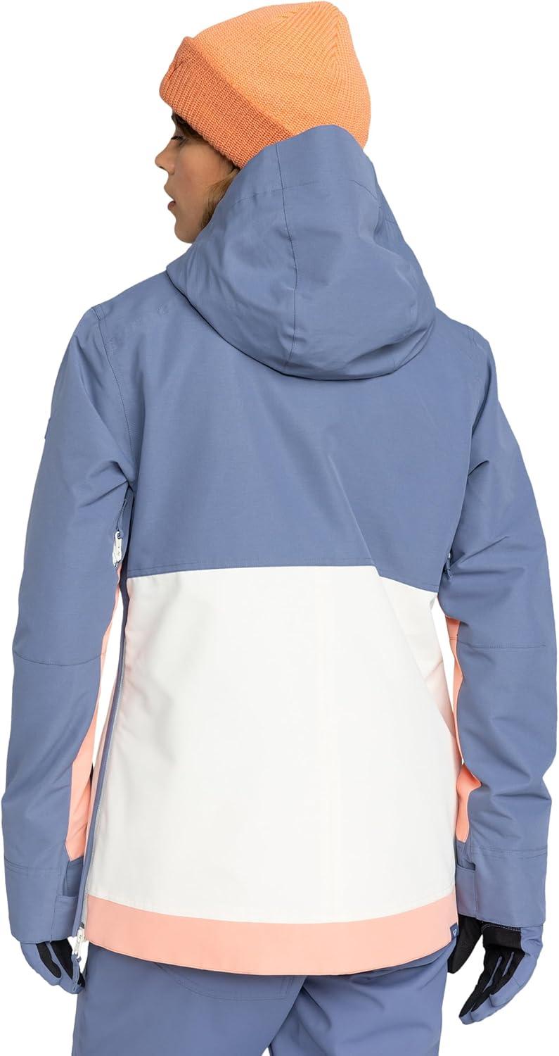 imageRoxy womens Shelter Snowboard Jacket 10k Waterproof Insulated Ski Jacket Pfasfree Hydrosmart CollarWild Wind