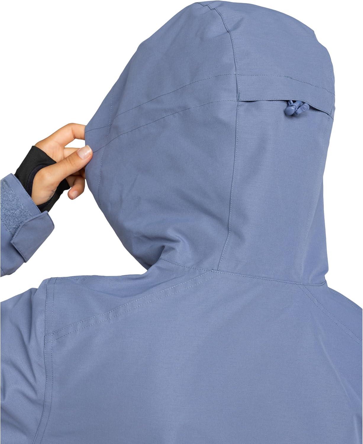 imageRoxy womens Shelter Snowboard Jacket 10k Waterproof Insulated Ski Jacket Pfasfree Hydrosmart CollarWild Wind