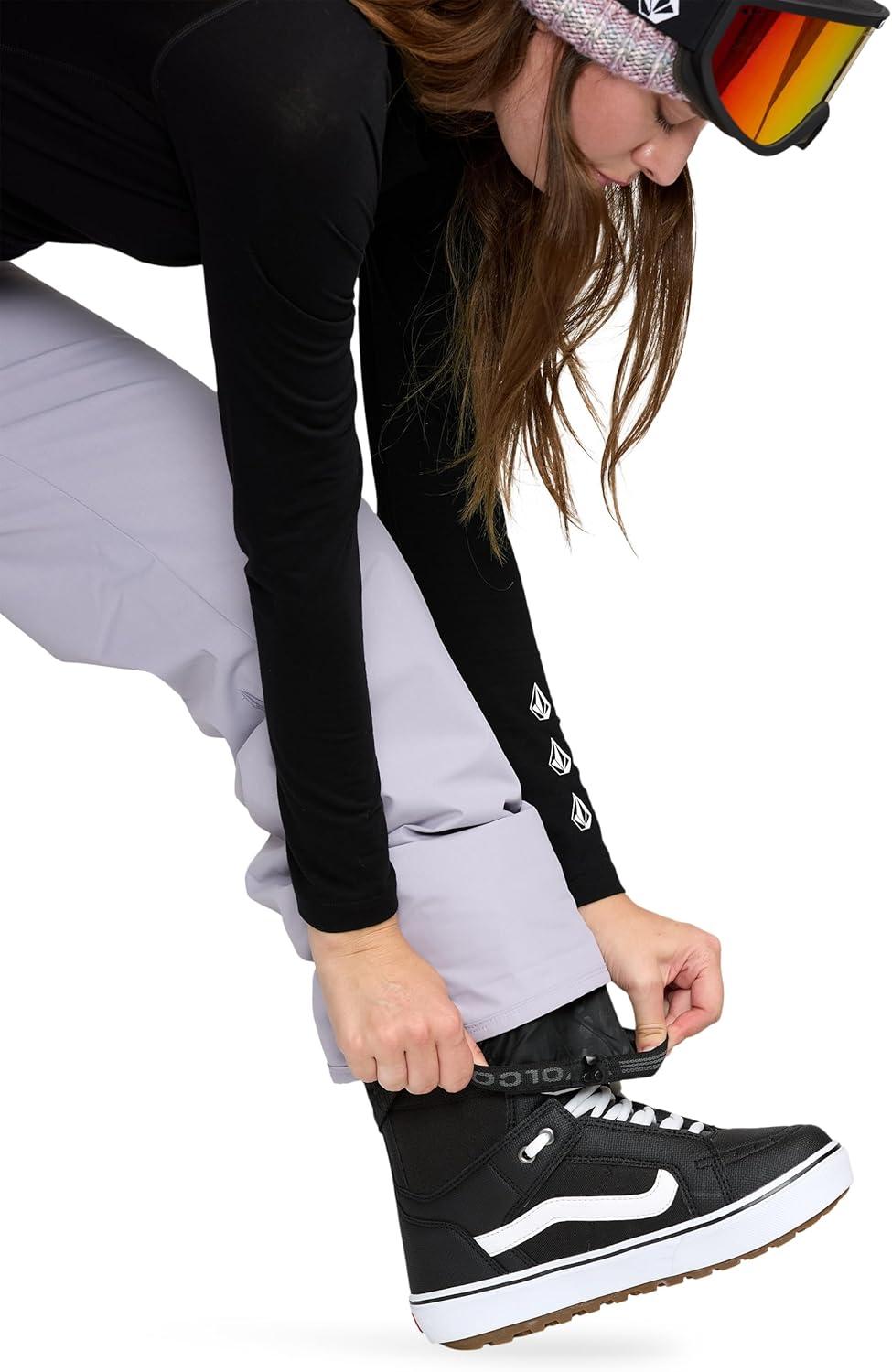 imageVolcom womens Frochickie Insulated Snow Pants 10k Waterproof 2 Layer Ski PantLavender Aura