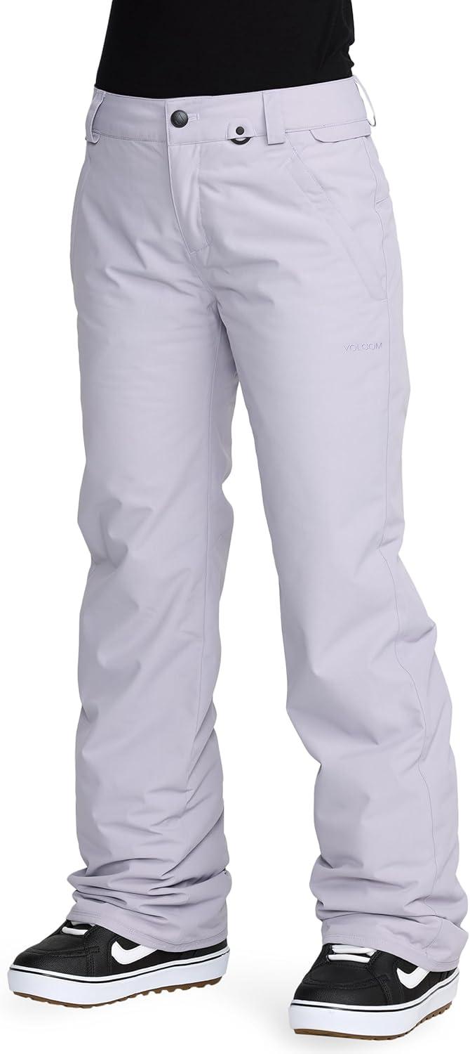 imageVolcom womens Frochickie Insulated Snow Pants 10k Waterproof 2 Layer Ski PantLavender Aura