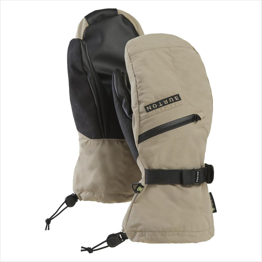 imageBurton Mens GoreTEX Insulated Gloves Waterproof Winter Snowboard GlovesSummit Taupe